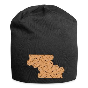 Lots of cookies in one form - Jersey Beanie - black - Front