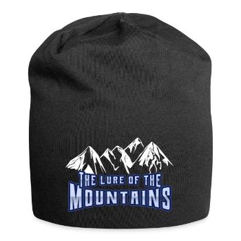 The Lure of the Mountains 2 - Jersey Beanie - black - Front