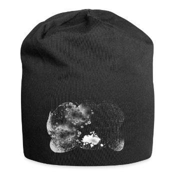 Supernova Orbit Background transparent stormy - Jersey-Beanie - Schwarz - Vorne