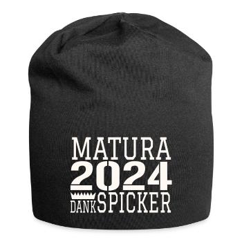 Matura Spicker Saying - Jersey Beanie - black - Front