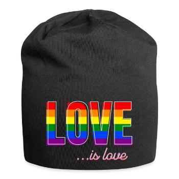Love is Love @ Markus - Jersey Beanie - black - Front
