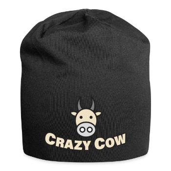 CRAZY COW - Jersey-Beanie - Schwarz - Vorne
