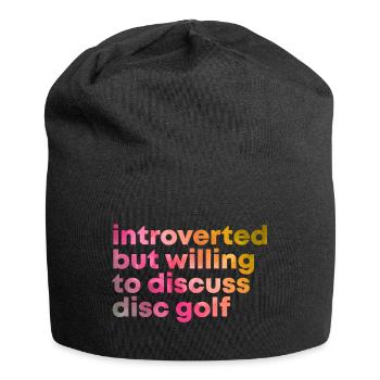 Disc Golf Disc Golf Disc Golf - Jersey Beanie - black - Front