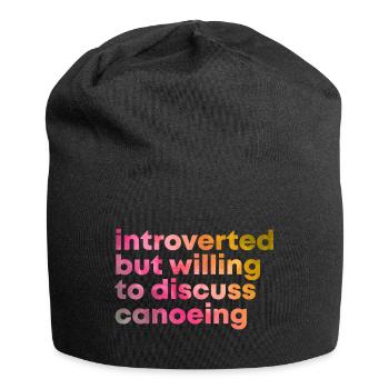 Canoeing Canoeing Canoeing - Jersey Beanie - black - Front