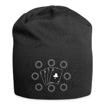 4 aces - Jersey Beanie - black - Front