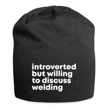 Welding Welding Welding - Jersey Beanie - black - Front