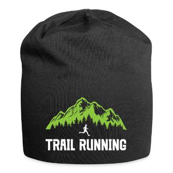 Course sur sentier - Bonnet en jersey - noir - Devant