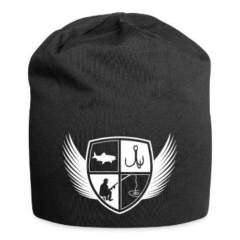 Fishing Fishing Fishing Hooks - Jersey Beanie - black - Front
