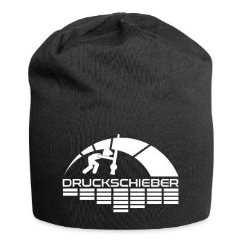 Druckschieber Arc Logo - Jersey-Beanie - Schwarz - Vorne