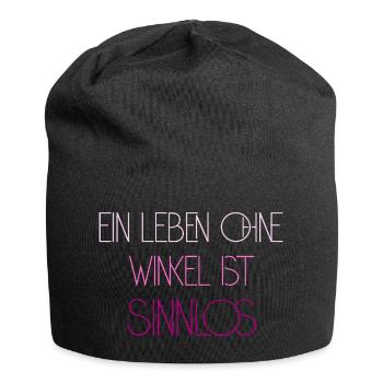 Math Nerd Students University Professor Mathematics - Jersey Beanie - black - Front