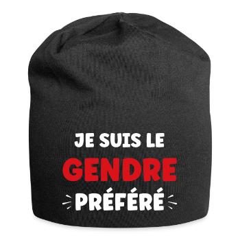 son-in-law - Jersey Beanie - black - Front