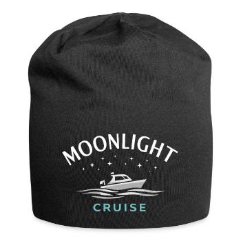 Navigation de nuit avec - Bonnet en jersey - noir - Devant