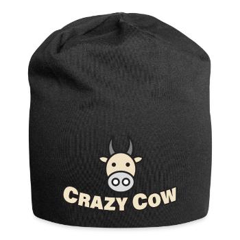 CRAZY COW - Jersey-Beanie - Schwarz - Vorne