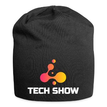T-shirt néon Blob du Salon Tech - Bonnet en jersey - noir - Devant