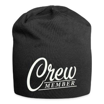 crew member - Jersey Beanie - black - Front