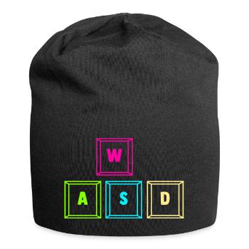 Gaming Computer Gamer Gaming Gamer - Jersey Beanie - black - Front