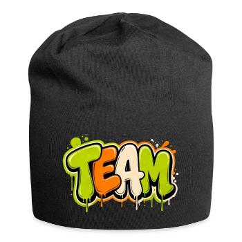 Team - Jersey Beanie - black - Front