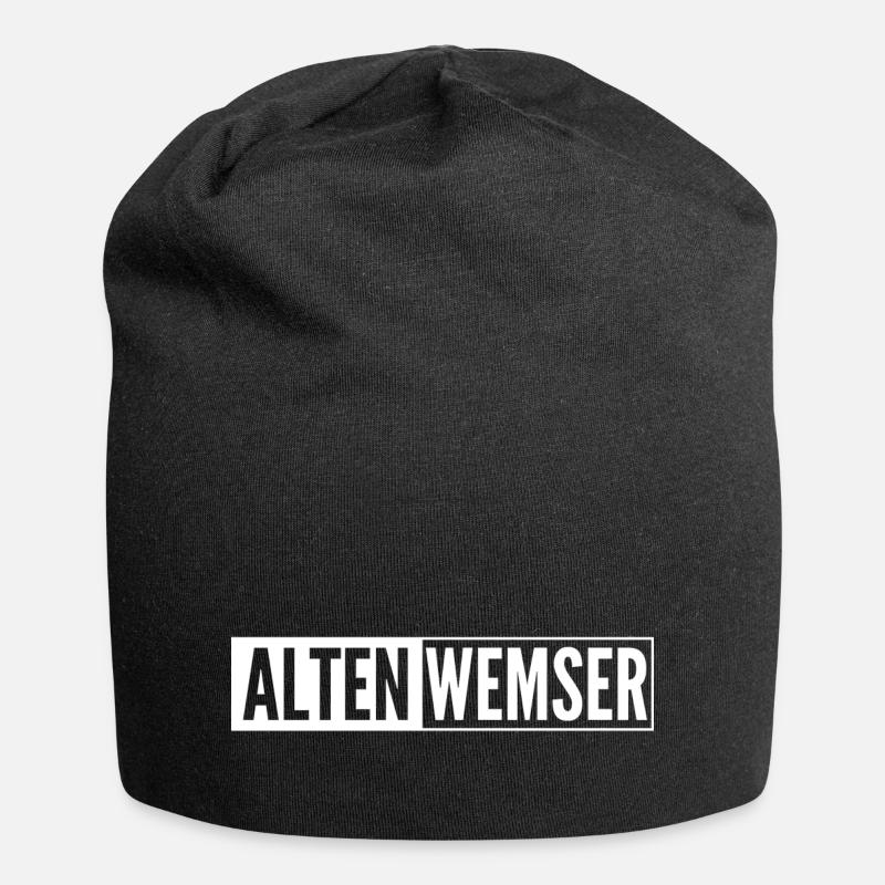 Old Wemser Ruhr pot - Jersey Beanie - black
