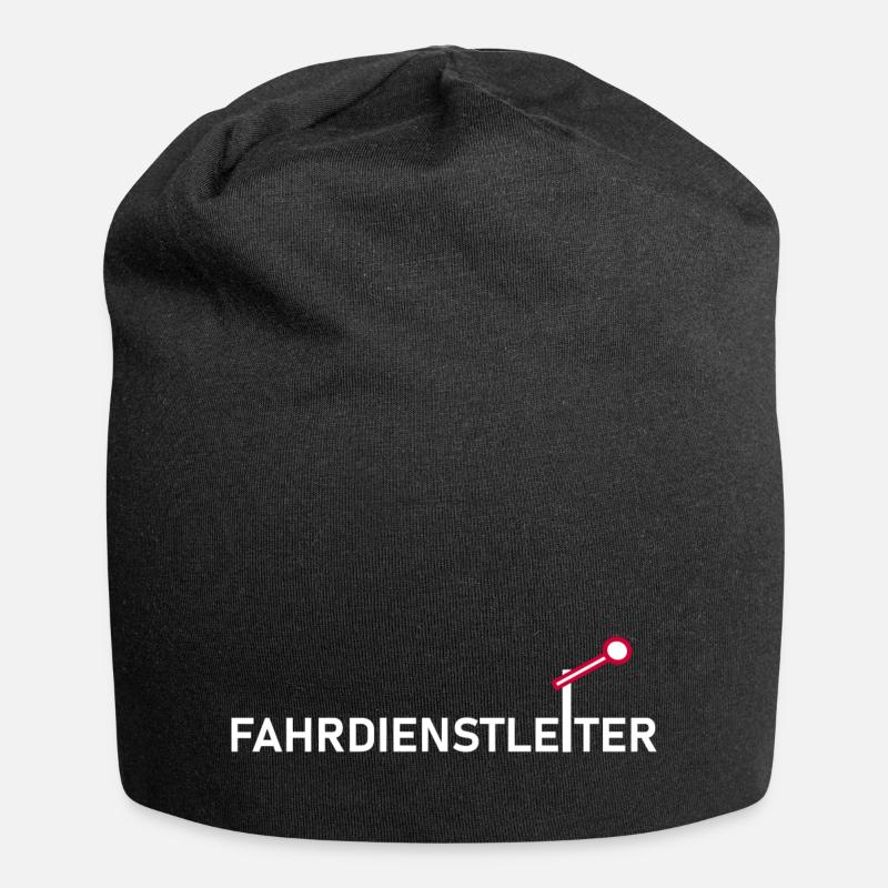 Fahrdienstleiter - Jersey-Beanie - Schwarz