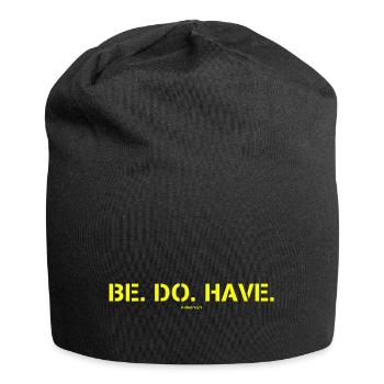 Be. Do. Property. - Jersey Beanie - black - Front