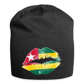 Kuss (Togo) - Jersey-Beanie - Schwarz - Vorne
