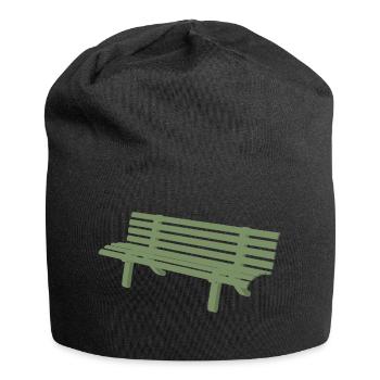 sofa couch chair table chair table lamp lamp lamp benc - Jersey Beanie - black - Front