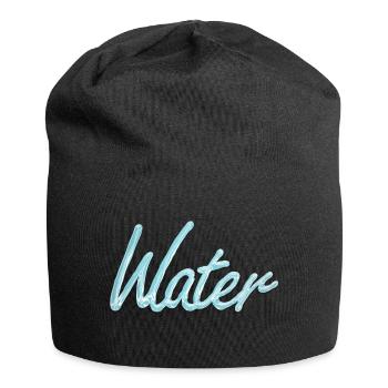 eau - Bonnet en jersey - noir - Devant