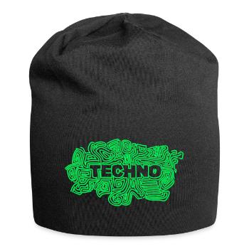 Techno Techno - Jersey Beanie - black - Front
