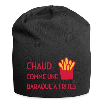 sexe / drague / seduction / fête / sexy / sex - Bonnet en jersey - noir - Devant