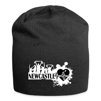 Newcastle Sport Fan Motiv - Jersey-Beanie - Schwarz - Vorne