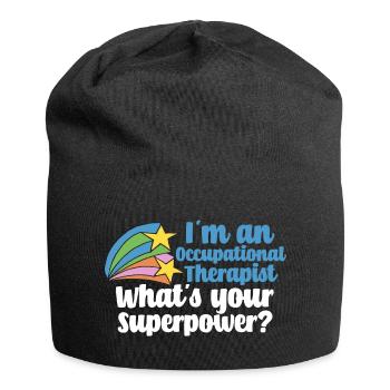 Super Occupational Therapist - Jersey Beanie - black - Front