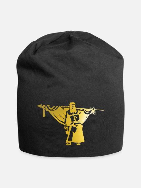 Sendlinger Schmied - Jersey-Beanie - Schwarz