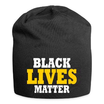 Black lives matter - Jersey-Beanie - Schwarz - Vorne