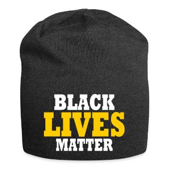 Black lives matter - Jersey Beanie - charcoal grey - Front