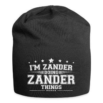 Sandre - Bonnet en jersey - noir - Devant