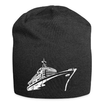 Bateau de croisière Navire de croisière Luxe - Bonnet en jersey - charbon - Devant