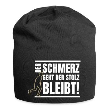 Fußball Football - Bonnet en jersey - noir - Devant