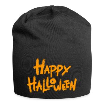 HAPPY HALLOWEEN - JOYEUX HALLOWEEN - Bonnet en jersey - noir - Devant