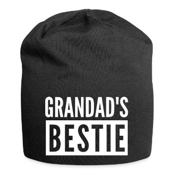 GRANDAD'S BESTIE - Jersey Beanie - black - Front