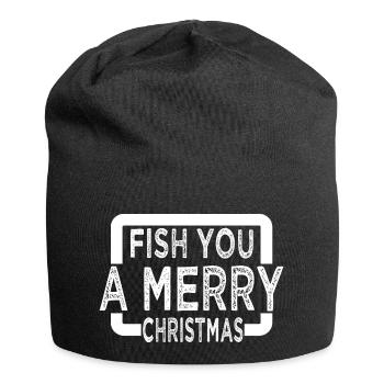 Boat Christmas Vacation Christmas Present - Jersey Beanie - black - Front