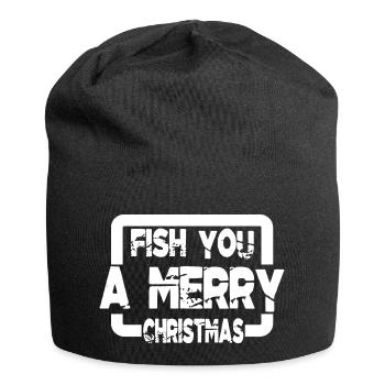 Chambre Pêcheur Dork Bahamas Pêche à l’achigan - Bonnet en jersey - noir - Devant