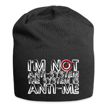 Anti-système Anti-Me Rebellious Statement Design - Bonnet en jersey - noir - Devant