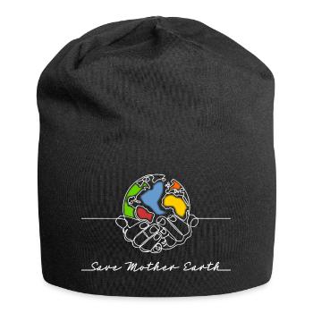 Save Mother Earth (Save Earth-Edition) - Jersey Beanie - black - Front