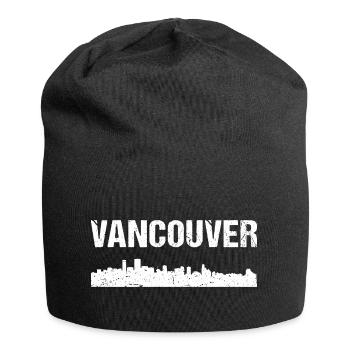 Vancouver Skyline - Jersey-Beanie - Schwarz - Vorne