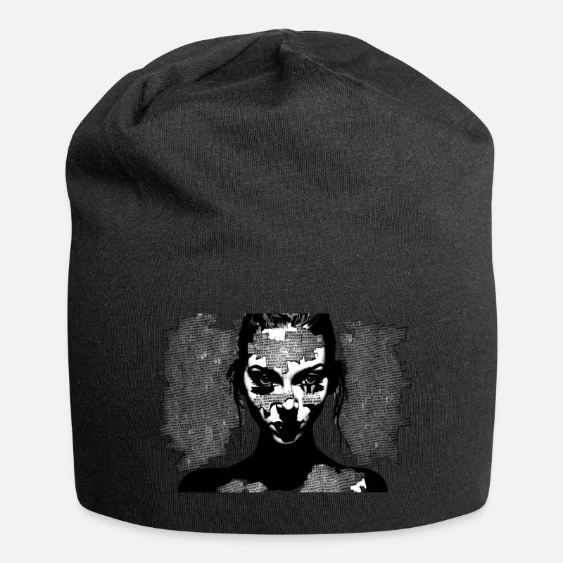 Dreifaltigkeit #6 - Jersey-Beanie - Schwarz
