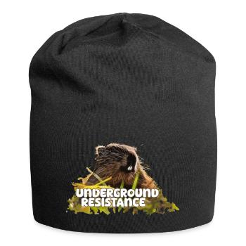 Marmotte Résistance souterraine 2024 - Bonnet en jersey - noir - Devant