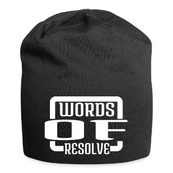 Staying Determined Conversation Starters - Jersey Beanie - black - Front
