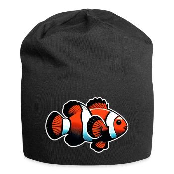 Clownfische - Jersey-Beanie - Schwarz - Vorne