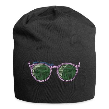 Laby lunettes de soleil 2 - Bonnet en jersey - noir - Devant