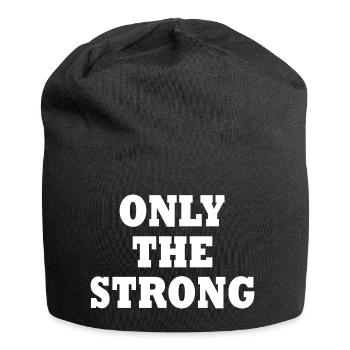only the strong - Bonnet en jersey - noir - Devant
